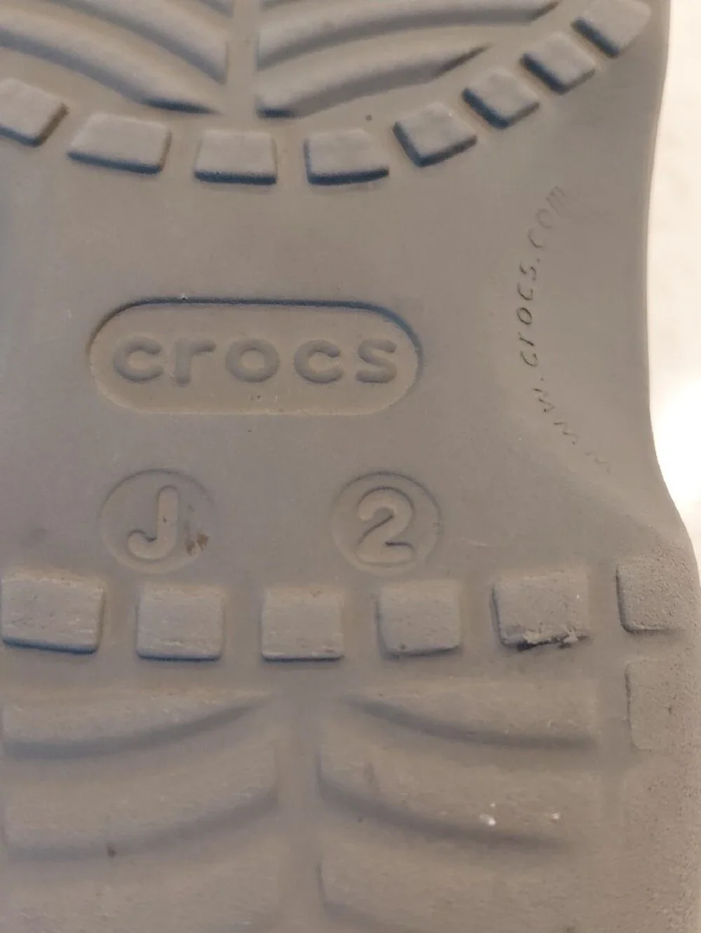 CROCS  Gray Comfort Clog